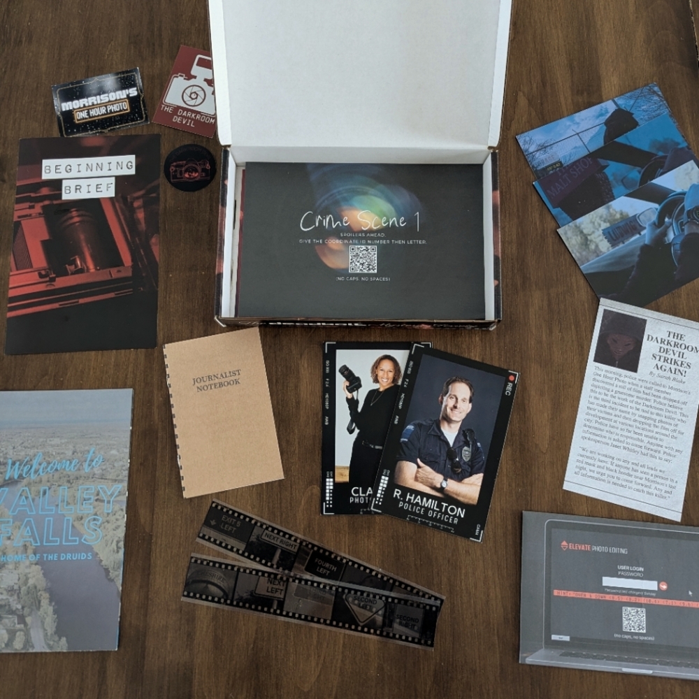 Deadbolt Mystery Society The Darkroom Devil Game